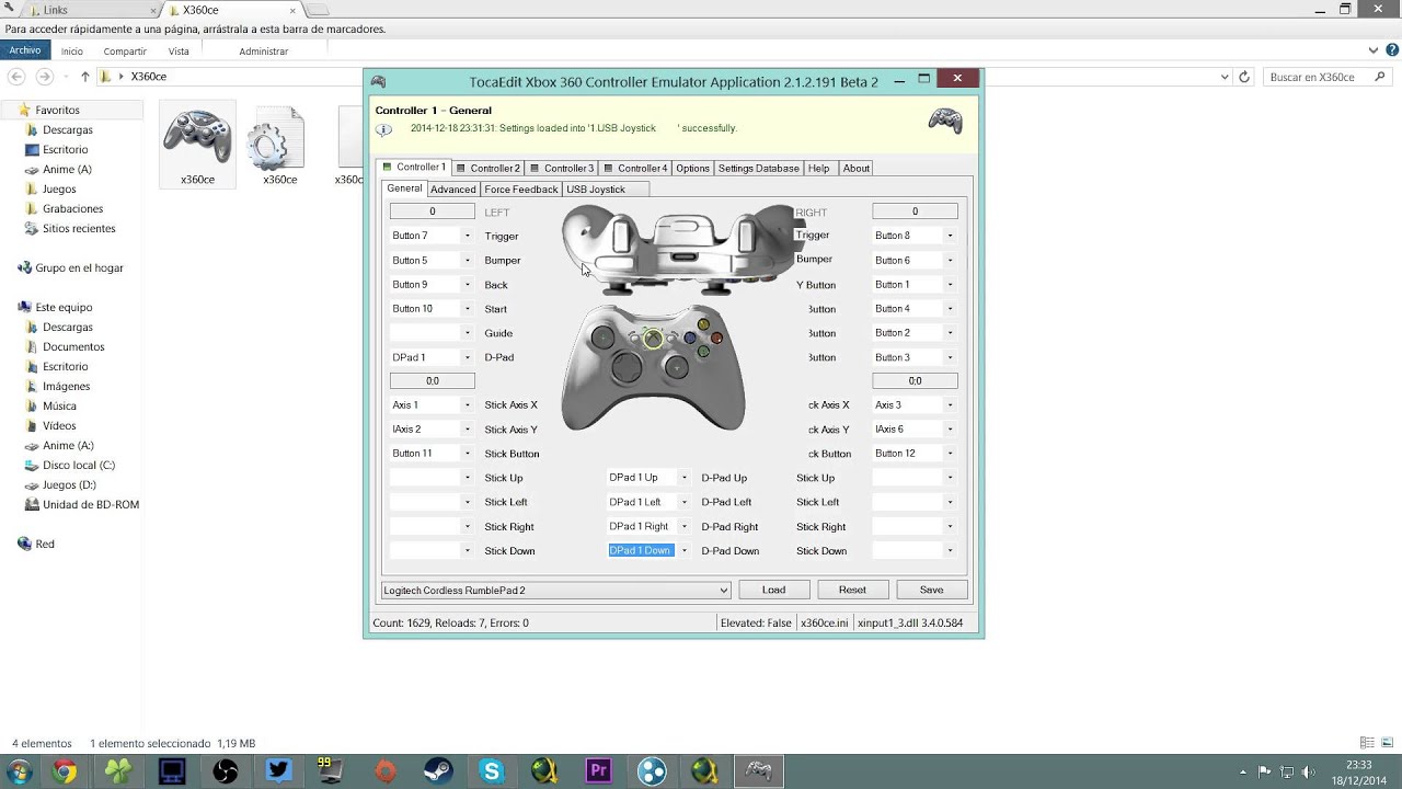 xbox360 controller emulator mac