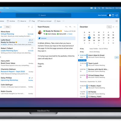 outlook for mac features